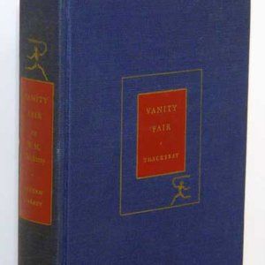 Antique Book I Vanity Fair: A Novel without a Hero hardcover by W.M. Thackeray